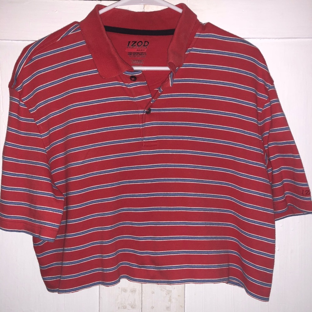 striped crop top